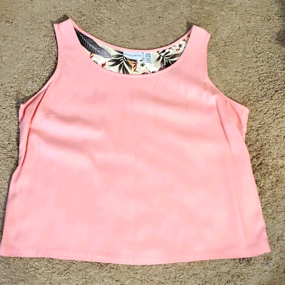 Jaclyn Smith rayon tank top